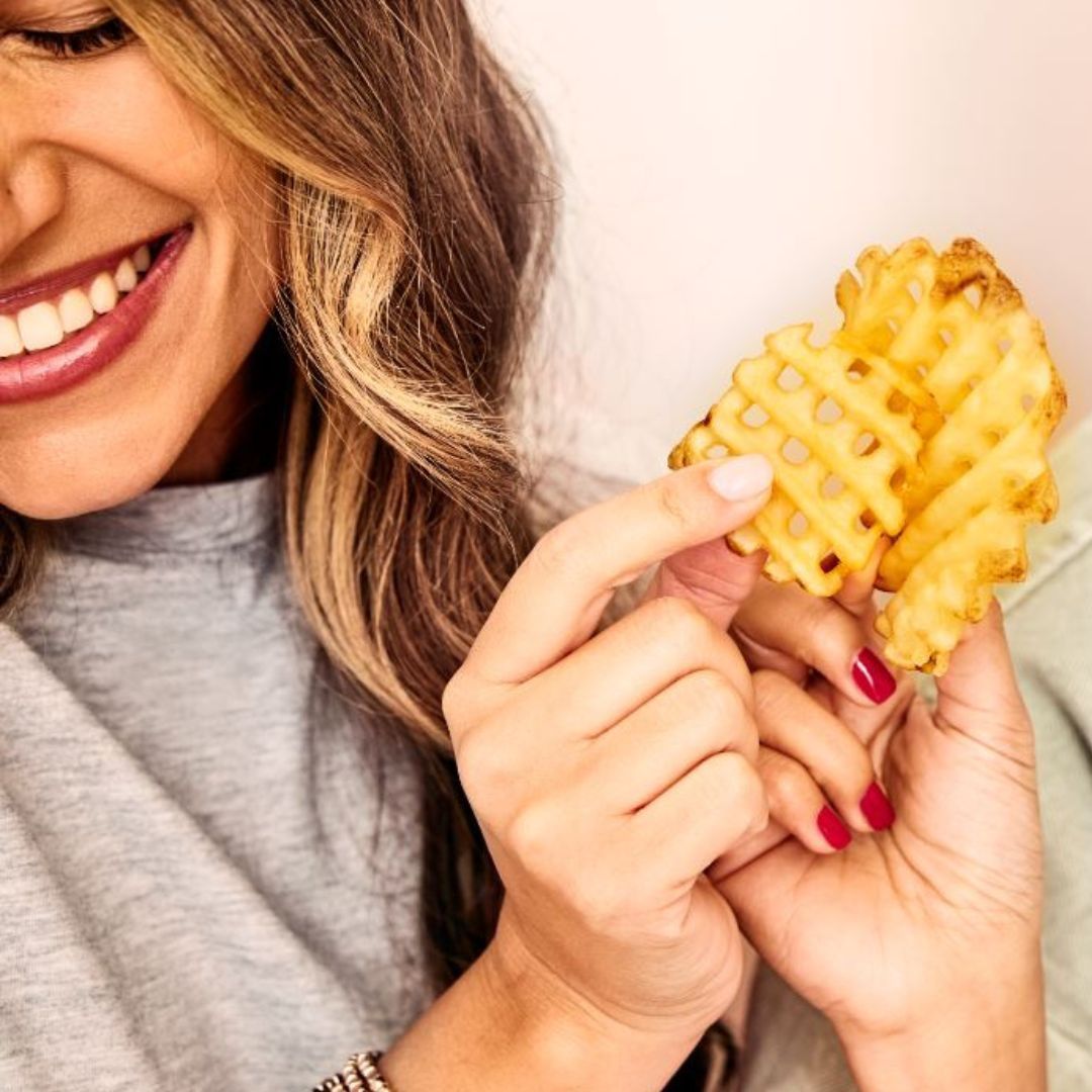 From our heart to your tummy. Enjoy a savory snack on us. Claim your free Medium Waffle Potato Fries reward through the Chick-fil-A® App February 5-17 while in Cincy NKY. One per person per app. Must be present to receive reward.