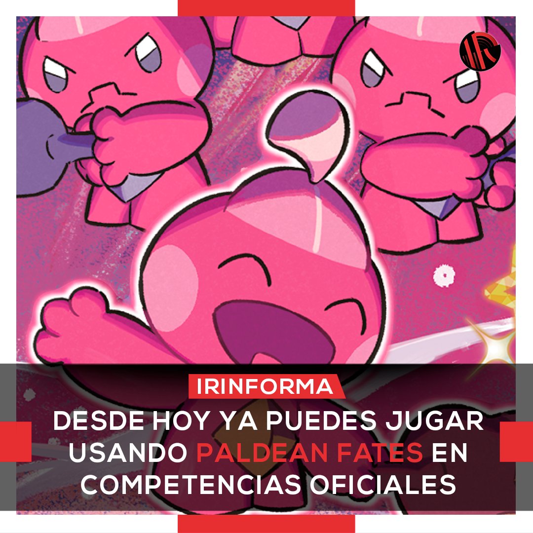 IRGamers's tweet photo. ¿Te estabas preguntando desde cuándo puedes ocupar tus cartas de Paldean Fates en torneos oficiales? 🤔 Pues la respuesta es simple: DESDE HOY ☃️.

Busca tus cartas de Paldean Fates aquí: https://t.co/YqbucNe6QF 🌐 https://t.co/8zsO0PRkxO