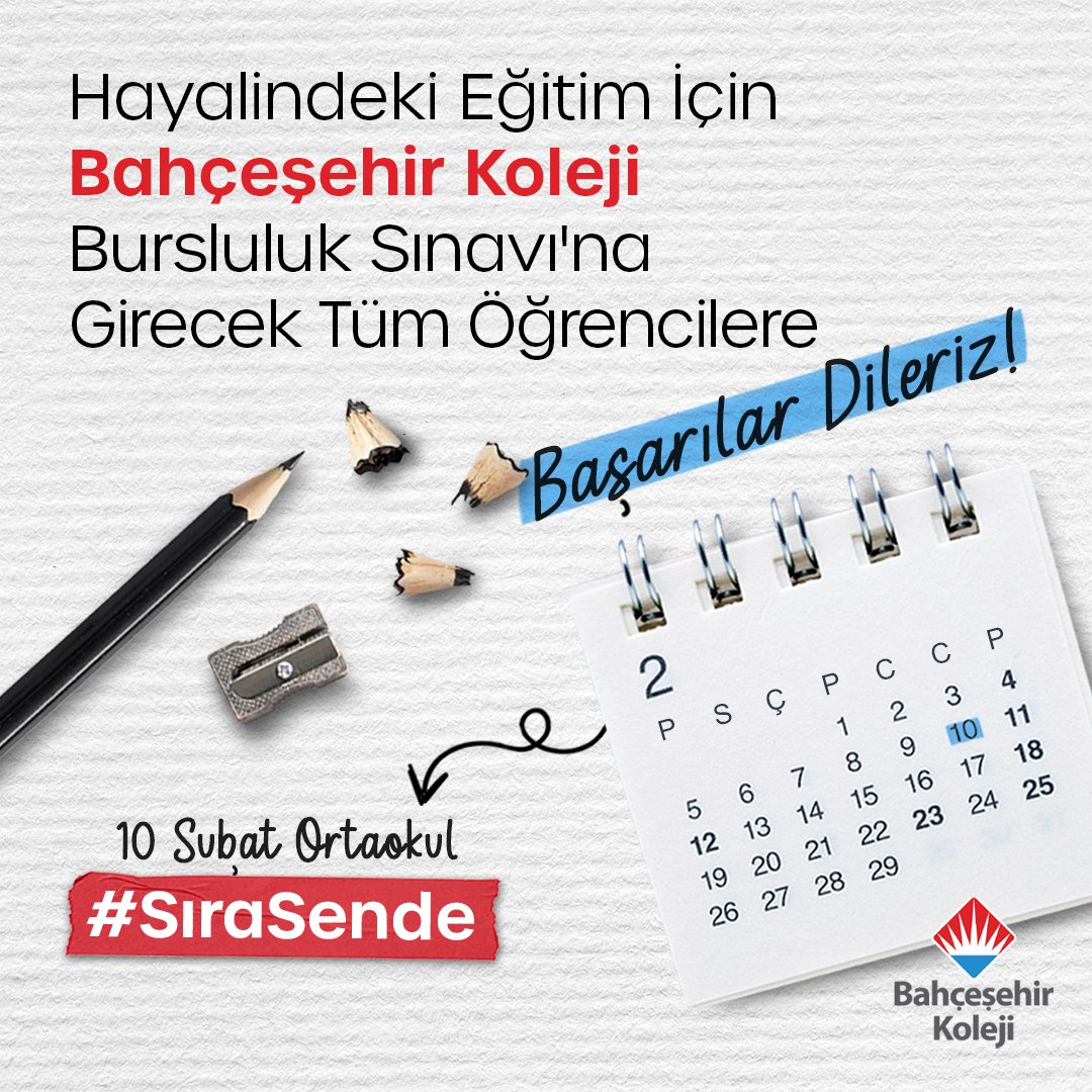 bk_alanya's tweet photo. 10 Şubat Cumartesi günü “Bahçeşehir Koleji Bursluluk Sınavı”na girecek tüm öğrencilere başarılar dileriz. 🙂

Bahçeşehirli olmak için #sırasende ❤️💙 https://t.co/K8IBqoyS4I