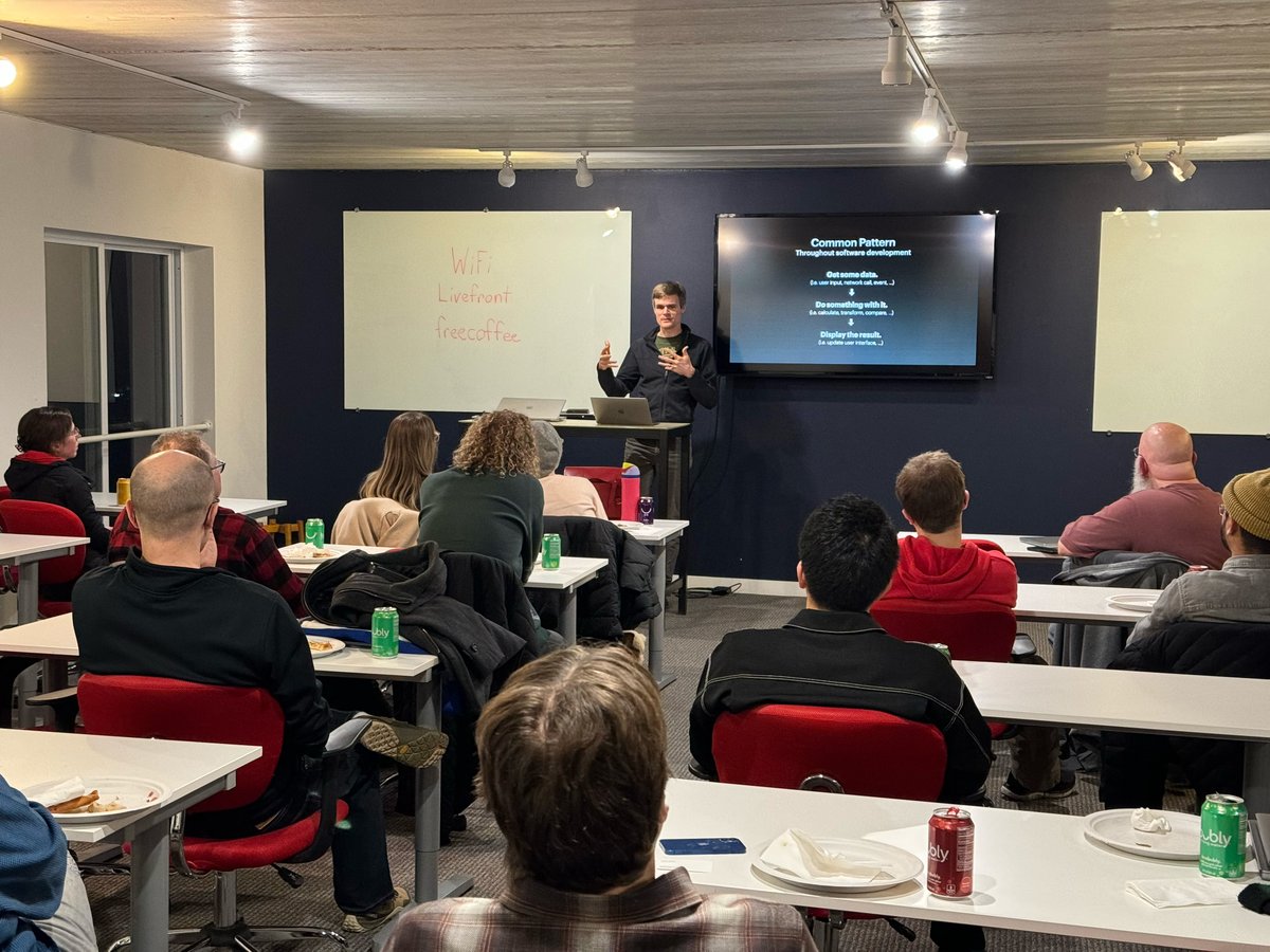 Thank you all for coming to the third MSP Mobile Talks meetup! ⚡ Big thanks to Steve McCoole, Shalanah Dawson, Brett Saxon, and Andrew Fritz for presenting!
