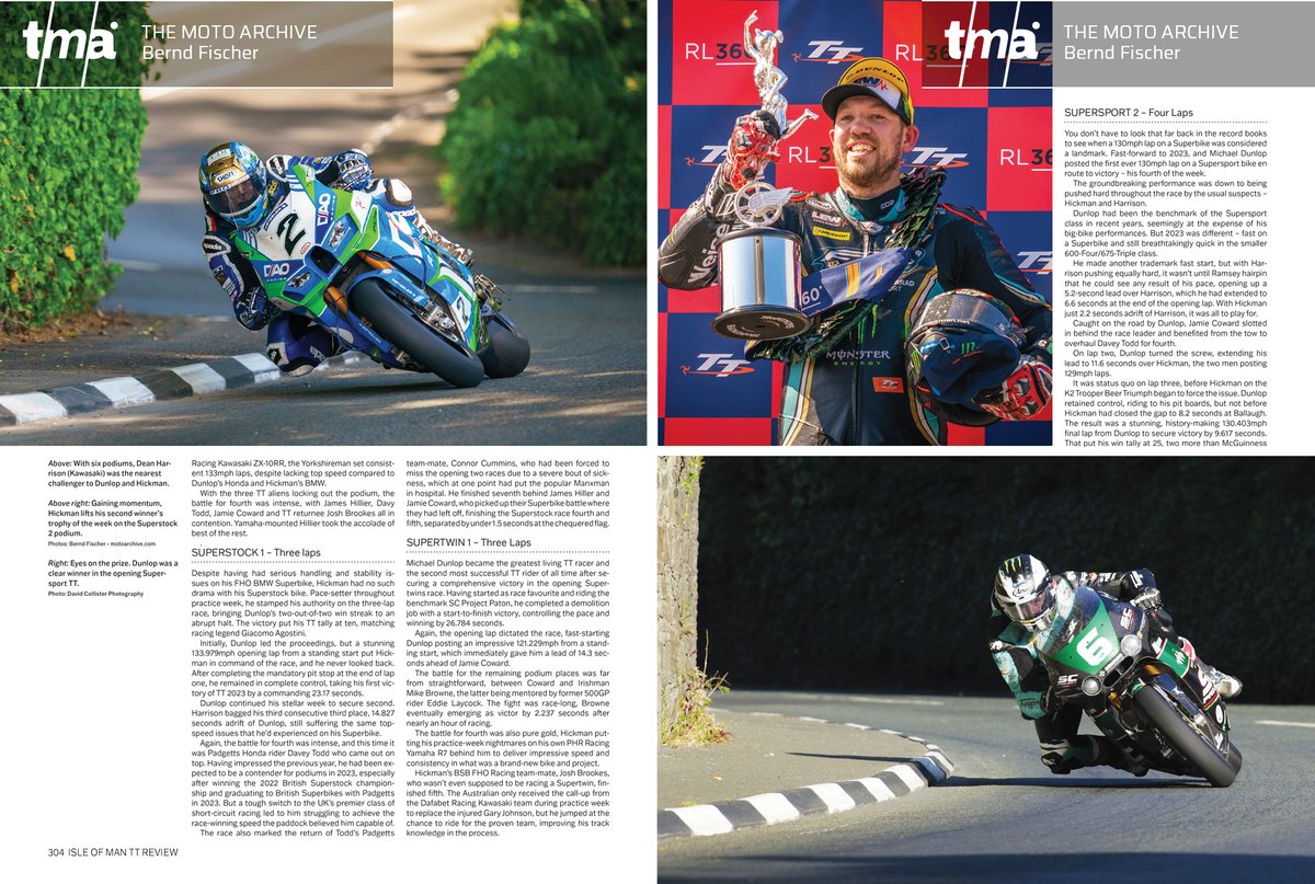 I am proud to have some of my photos published again in the world's leading Moto-GP yearbook MOTOCOURSE.
Especially the TT ra​ces on the Isle of Man.
<a href="/ttracesofficial/">Isle of Man TT Races</a>
#ttracesofficial #iomtt #ttraces # iomttoriginal #iomttrace #isleofmanttraces #isleofmantt #lovetTT #motogp