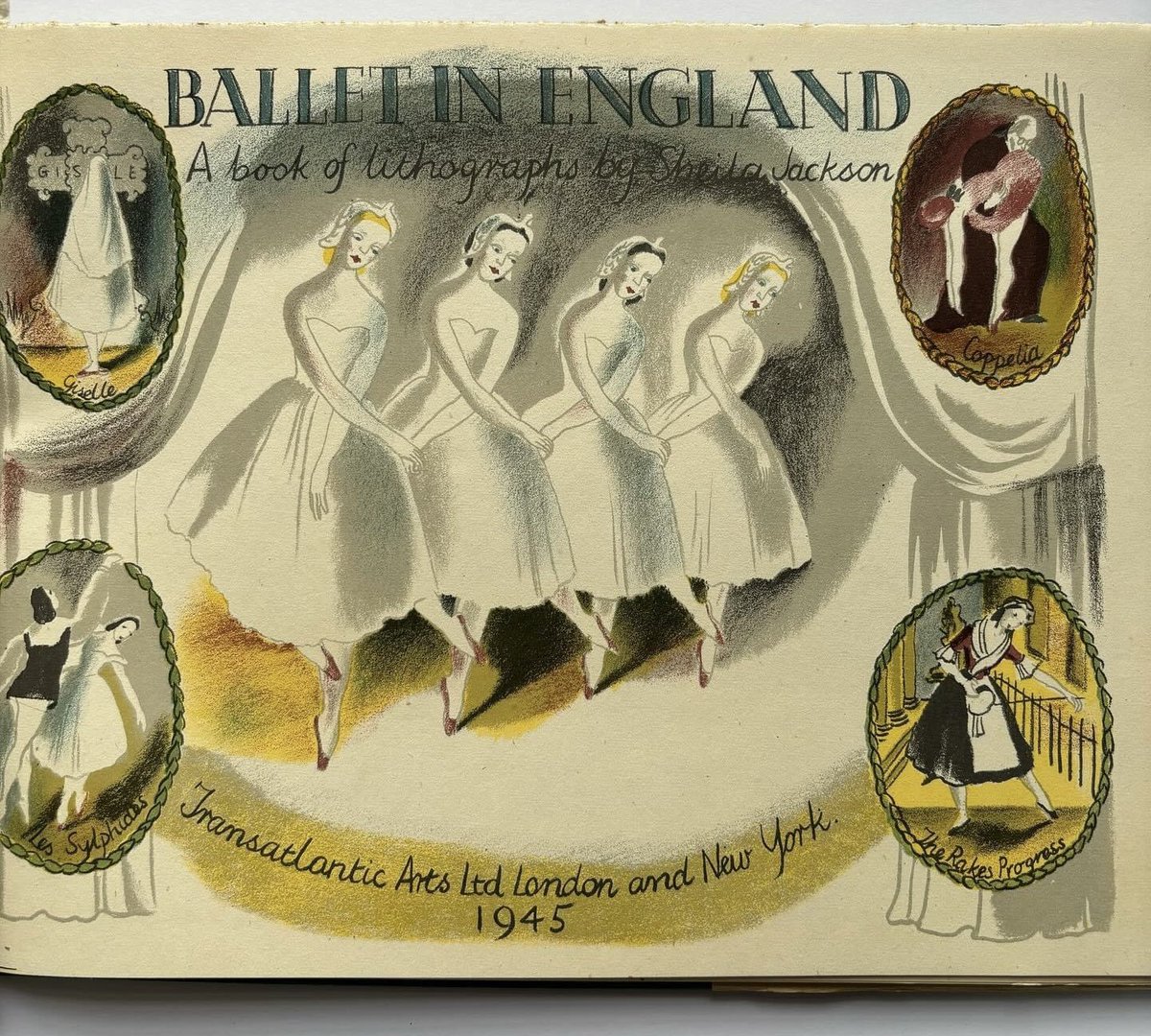 ecwestcott's tweet photo. For you @BalletMAP - from Sheila Jackson’s ballet in England. 1940s https://t.co/wVByJ7mIEf