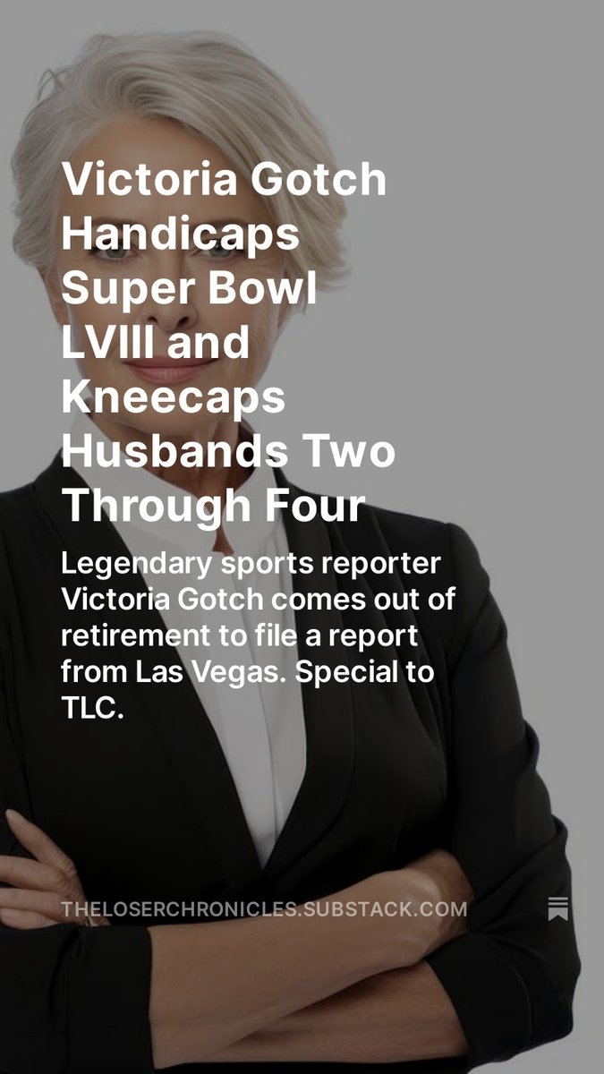 #SuperBowlLVIII Predictions: Time <a href="/taylorswift13/">Taylor Swift</a> is on camera: 32 seconds. % of 8-12 yr old girls who go to school on Monday sleep-deprived and unprepared to learn: 65% % of MAGA nation that wakes up sleep-deprived due to all-night rage-tweeting: 100%. shorturl.at/djkDM