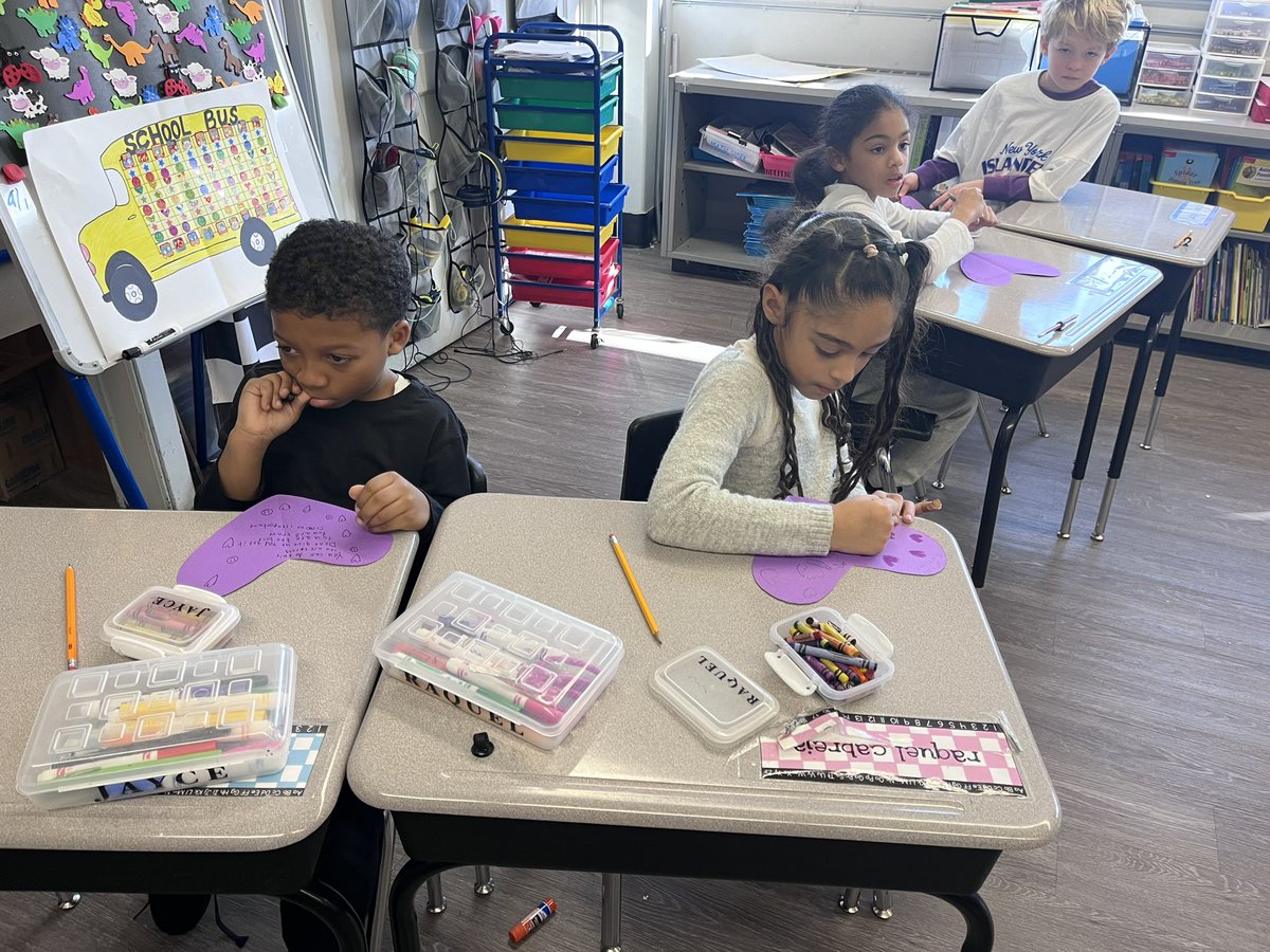 Happy P.S. I Love You Day! We brainstormed positive affirmations that were kind and encouraging and talked about the importance of showing kindness and love to everyone. We made affirmation hats that help other smile! <a href="/WheelerAvenue/">Wheeler Avenue School</a> <a href="/VS13UFSD/">ValleyStream13UFSD</a> #TeamGress #PSiloveyouday