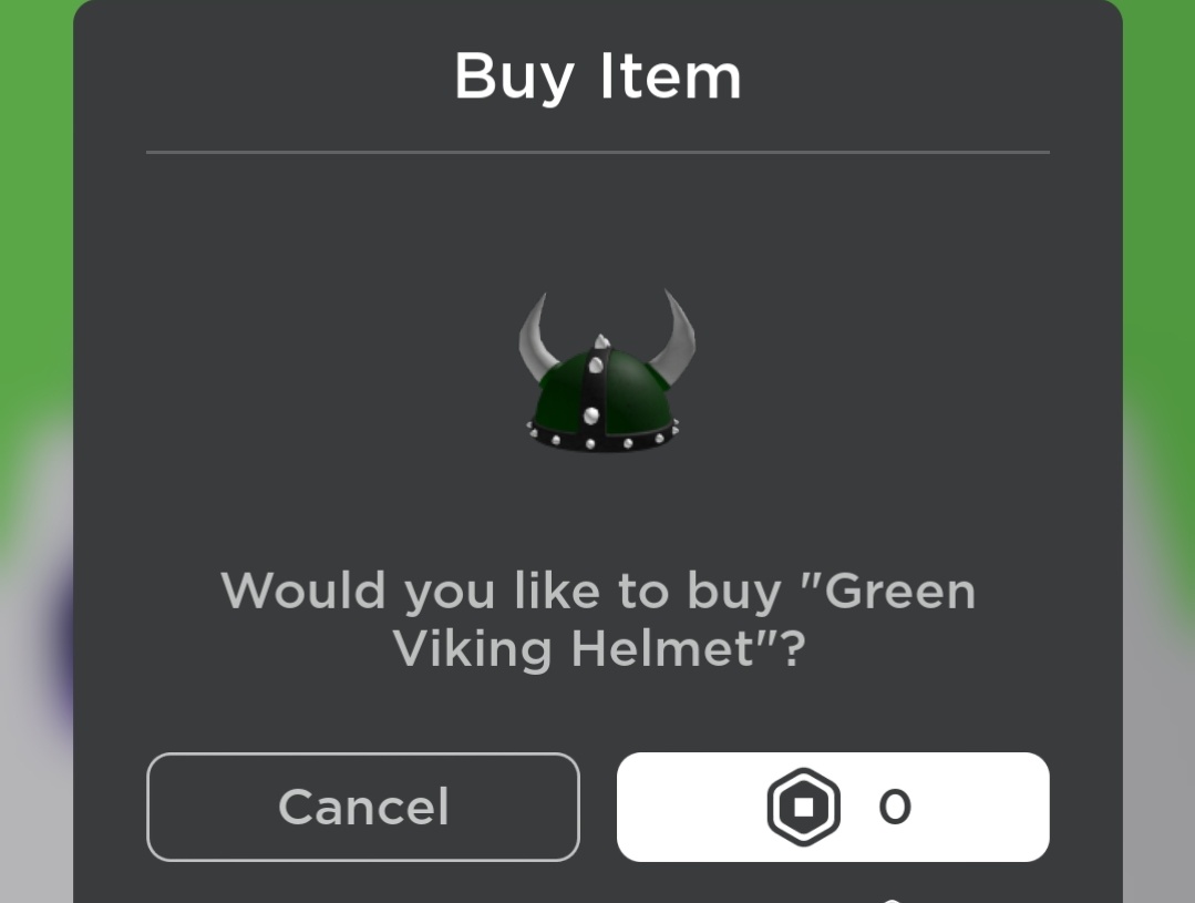 Another ugc gw!

Tysm <a href="/LukasThePickle/">Lukas</a> for the code!

Green Viking Helmet gw!
1 winner!

Rules To Enter:
Follow me, <a href="/LukasThePickle/">Lukas</a> and <a href="/SirProGamer/">Lukas ☻</a> 
Like+Retweet
Tag 5 ppl, no famous ppl pls!
Comment "W Lukas! 💚"
And Comment your favorite soda

Ends in 3-5 Days!