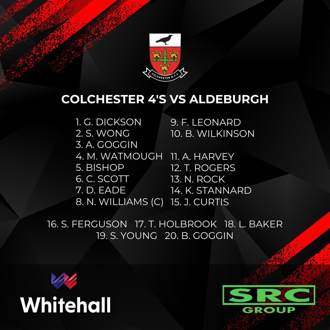 ColchesterRFC's tweet photo. Our 4th XV, the Cavaliers, are playing away to Aldeburgh. Get up to the Suffolk coast and support the squad. Up the Cavs!

Colchester Kings, are also playing away tomorrow against Kings Cross Steelers in London to keep hold of their top spot in the IGR league.

#ComeOnCol #Essex https://t.co/Kad1LxL68N
