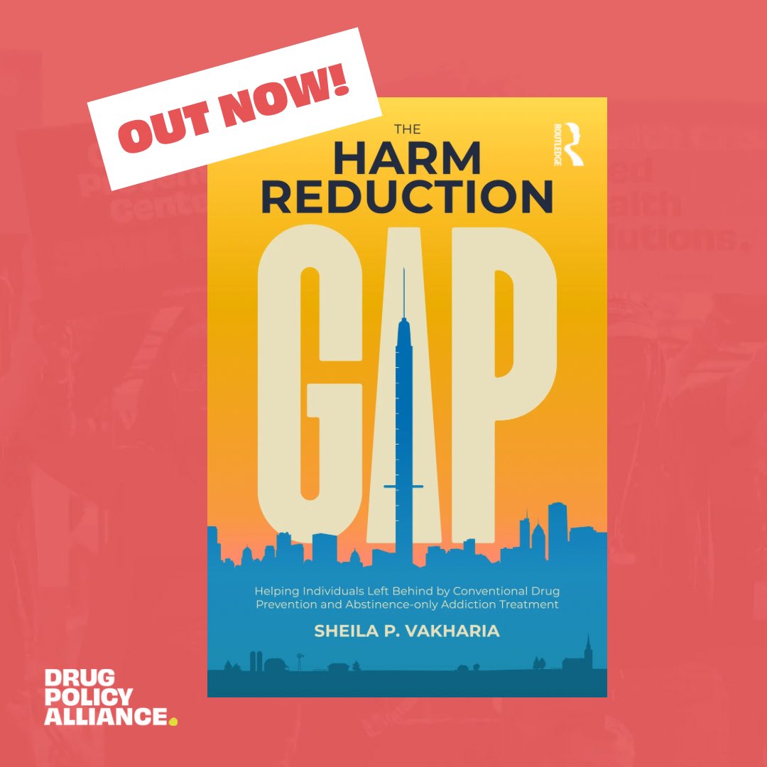 NEW BOOK ALERT! @MyHarmReduction’s The Harm Reduction Gap is finally here; we are so excited and so proud! Learn how harm reduction can be a safety net for people rejected, abandoned, and left behind by current models of addiction treatment. Read it now: bit.ly/BuyTheHarmRedu…