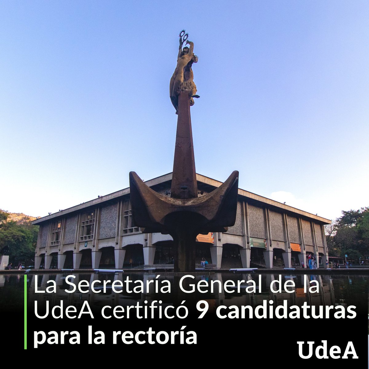 💚 ¡La Secretaría General de la #UdeA acreditó 9 candidaturas para continuar en el proceso de designación rectoral 2024-2027! 📌 Conoce, en #UdeANoticias, todos los detalles del proceso y el nombre de los candidatos y candidatas 👉 bit.ly/CandRecUdeA