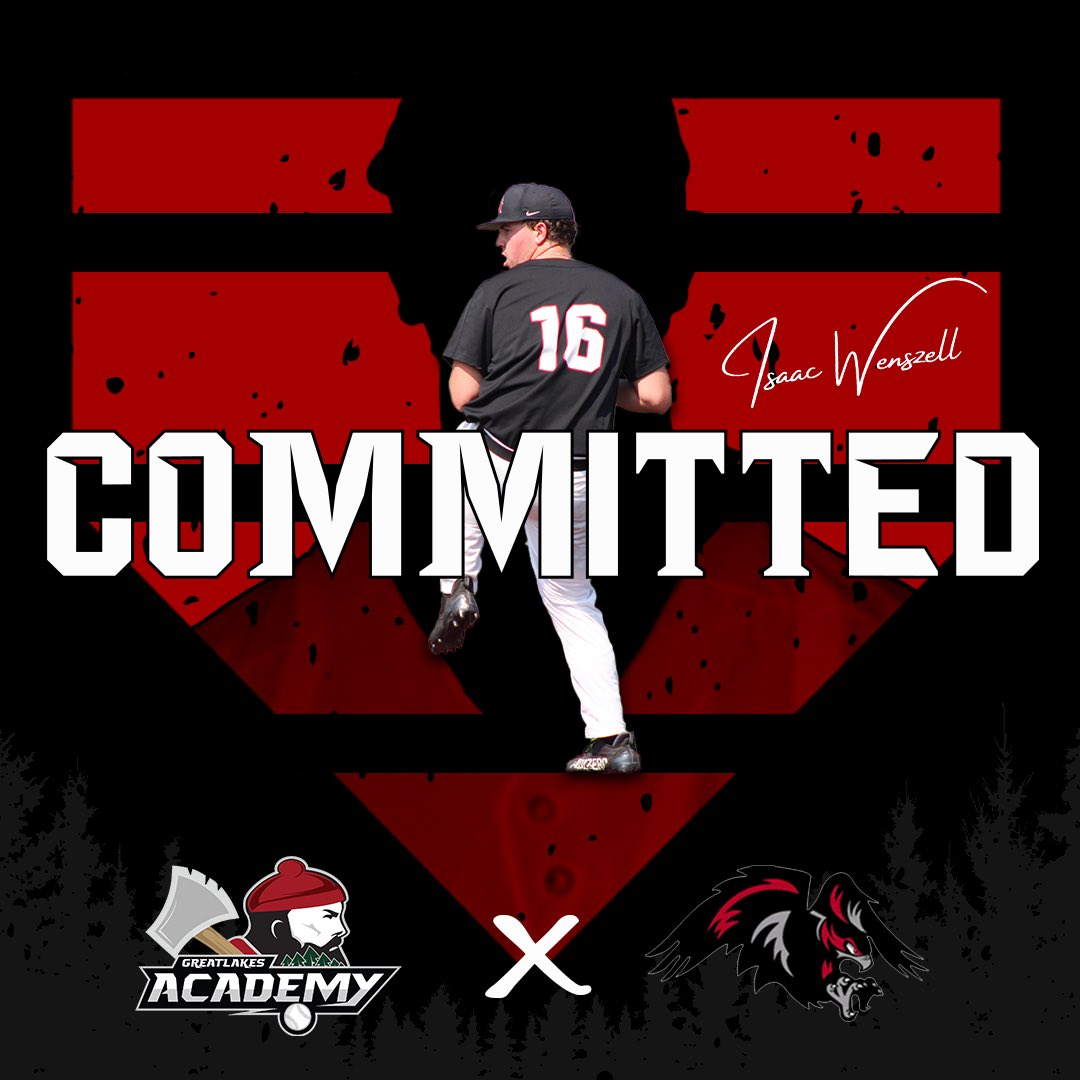 ‼️ COMMITTED ‼️

<a href="/IWenszell/">Isaac Wenszell</a> ➡️ <a href="/SCCBlackhawksBB/">Southeastern CC BSB</a> 

Congrats Isaac! Can’t wait to see the impact you make on the program! The Blackhawks are getting a GREAT addition. 

#GreatLakesBaseball #ACutAbove🪓 #Committed