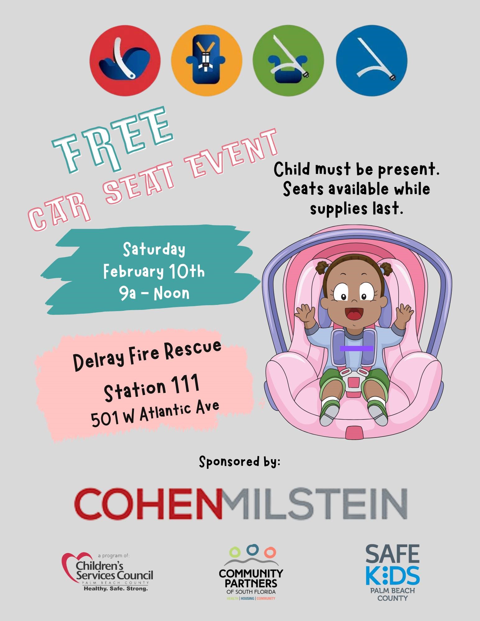 Free car seat giveaway hotsell