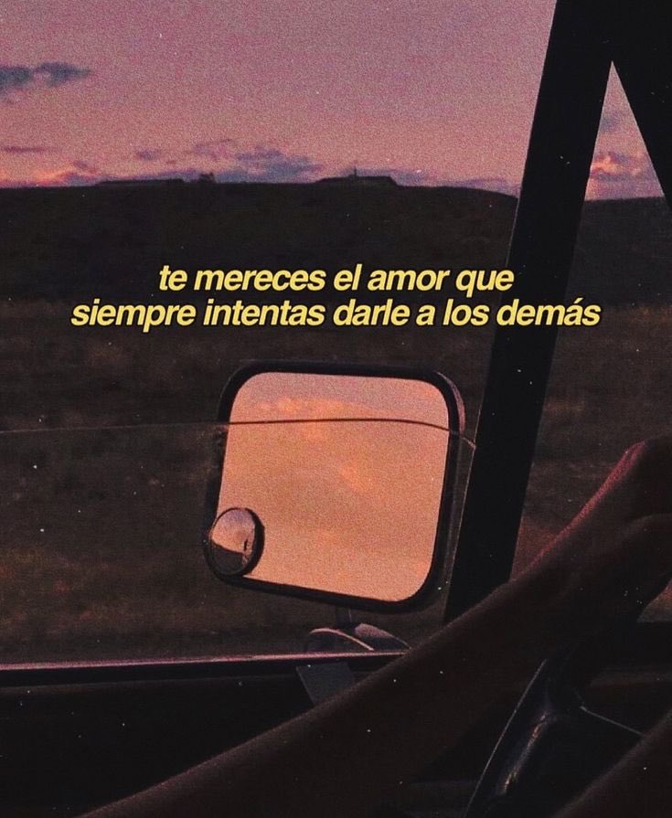 te lo mereces.