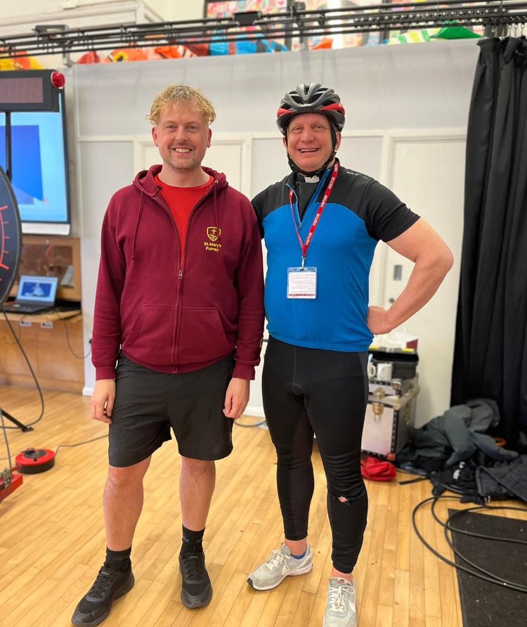 Congratulations from <a href="/StMarysPutney/">St Mary’s, Parish of Putney</a> to <a href="/PutneySMPS/">St Mary's CE Primary School, Putney</a> for raising an amazing £18k for the play ground project! Loved racing Mr Lett at the end! <a href="/BishopSouthwark/">Bishop of Southwark</a> <a href="/MartinGainsbor1/">Martin Gainsborough</a> <a href="/johnkiddle/">John Kiddle</a>