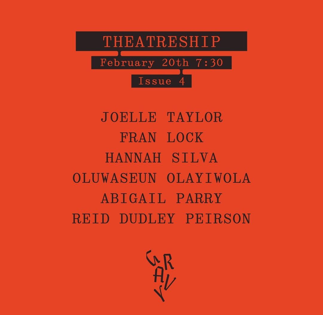 What's better than an absolutely incredible line up, listening to @JTaylorTrash @itsamule @ginpitnancy @HannahSilvaUK and Fran Lock? An evening listening to them aboard a beautiful @theatreship in Canary Wharf! theatreship.eventcube.io/events/56049/g…