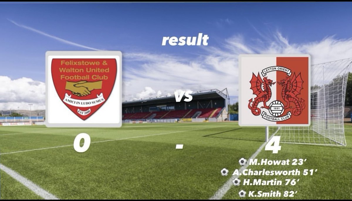 Away win v Felixstowe and Walton🙌🏼
Another one to add to the tally makes 10 so far this season🤝