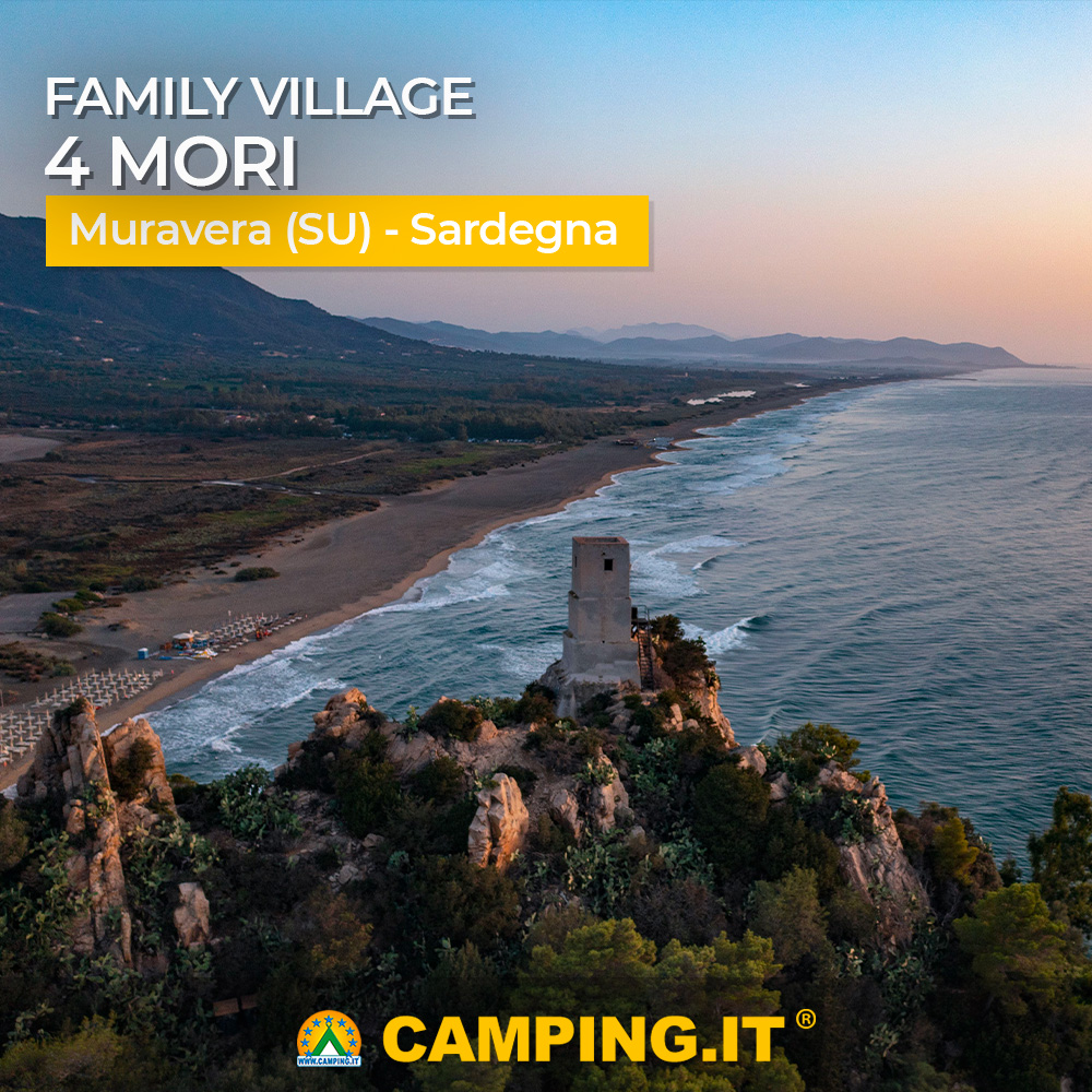 Una #Vacanza a misura di Famiglie nella natura della #Sardegna.
Ecco il 4 Mori Family Village a Muravera (SU).
📷 bit.ly/4mori-campingit

#campeggievillaggi #familyvillage #sardinia #vacanzeinsardegna #muravera #campeggio #villaggiovacanze  #visitsardegna #sardegnadavivere