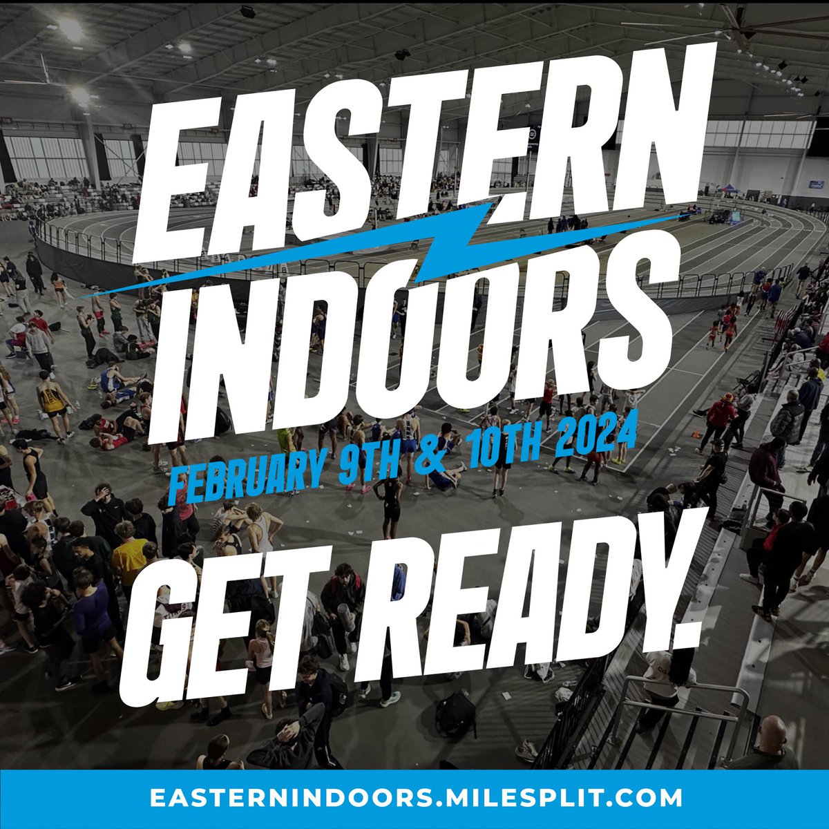 EasternRelays's tweet image. We will likely have over 1500 athletes compete between Friday and Saturday
183 Teams
17 States (KY, IN, OH, NY, IA, GA, TN, MO, AR, MI, NC, MS, AL, TX, KS, LA, IL)
Follow the action here, on our Instagram and easternindoors.milesplit.com
dct.live
easternindoors.pic.run