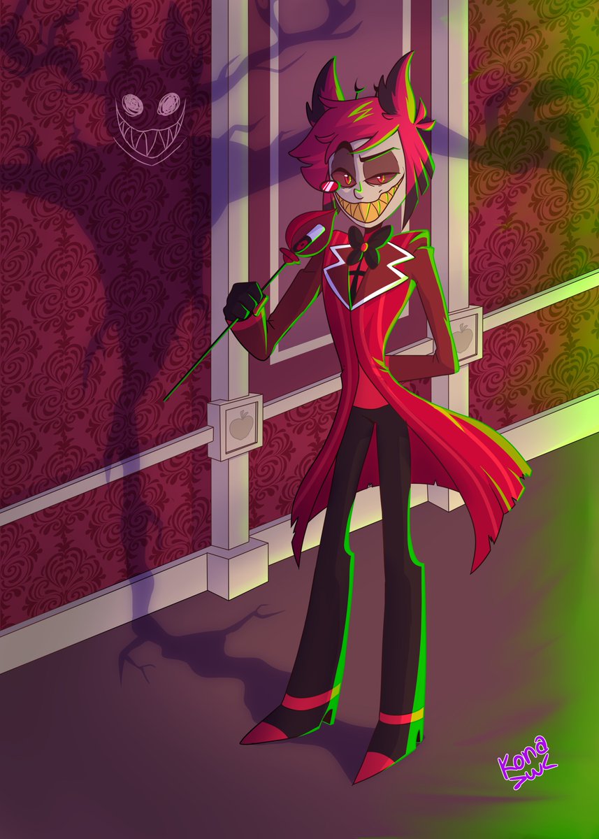 KonaNeko2's tweet photo. Alastor 😈🎙️

Dibujo del demonio de la radio y el Rey Cucaracha XD
#ilustraciones #artdigital #calartsstyle #digitalart #HazbinHotel #HazbinHotelFanart #HazbinHotelAlastor  #AlastorFanart  #fullcolors https://t.co/f5980gVej9