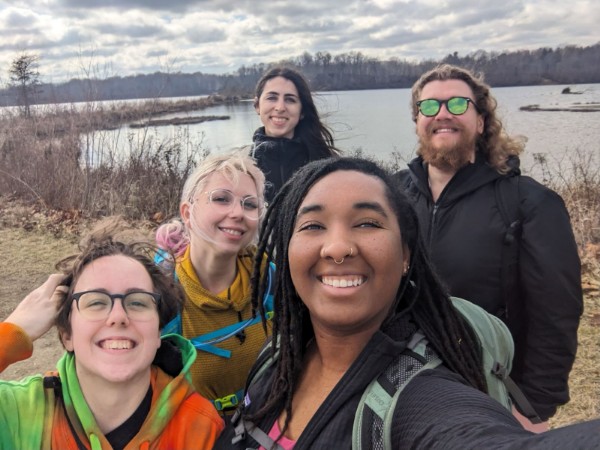 reiunion's tweet photo. Happy Friday and HAPPY ELECTION DAY! We had so much fun voting UNION YES this morning, and now we’re hitting the trail - anxiously awaiting the results as the rest of our coworkers get ready to cast their ballots. https://t.co/yvcmZF9RUH