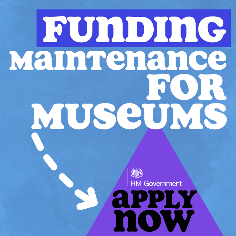 DCMS's tweet photo. Does your museum need vital infrastructure and urgent maintenance repairs?

Round 4 of the Museum Estate and Development Fund is open for applications, with £24 million dedicated to repairs that go beyond day-to-day preservation budgets

Apply now ⬇️