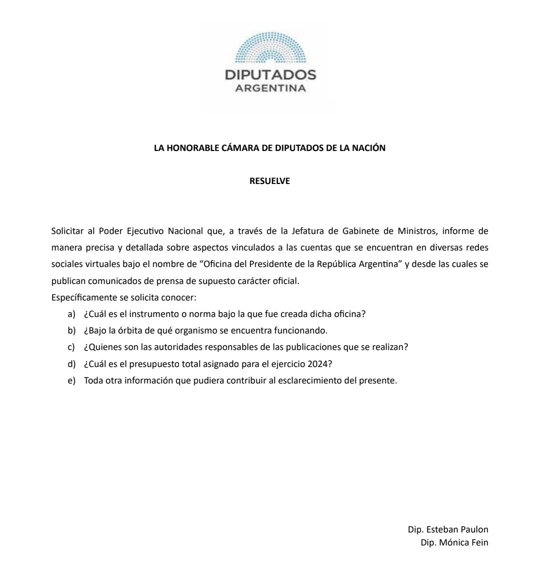 Anuncios de gestión, escraches a legisladores, y un tufillo a operaciones políticas con fondos oficiales 

Junto a <a href="/MonicaFein/">Mónica Fein</a> queremos saber qué hay (y quién está) detrás de la <a href="/OPRArgentina/">Oficina del Presidente</a> , esa que se banca con la tuya