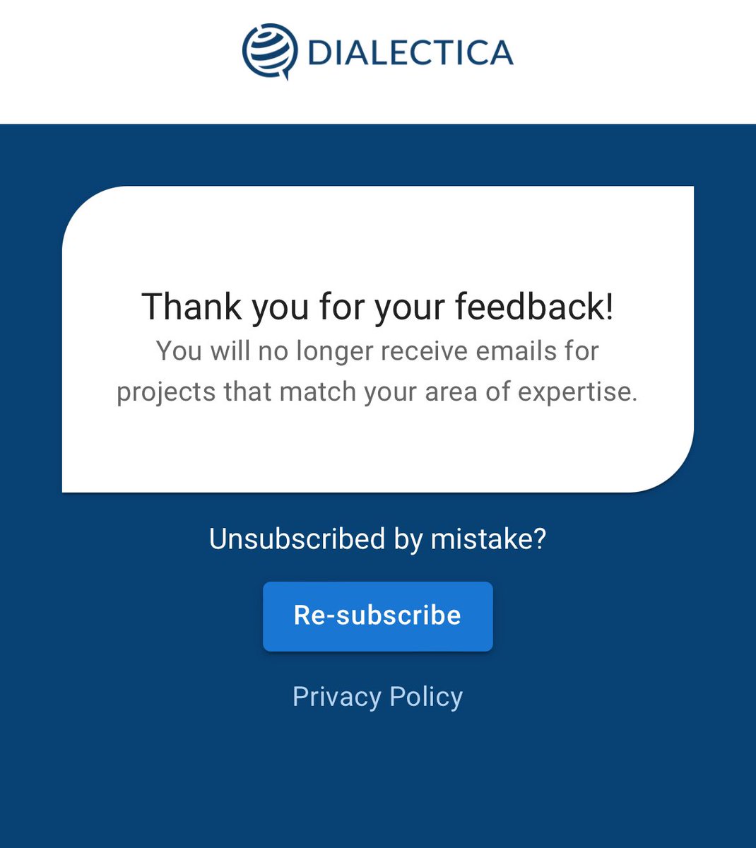 Kenneth Jensen (@smolf4) on Twitter photo Great, as long as you also avoid sending emails for projects that DONāT match my area of expertise <a href="/dialectica/">dialectica</a> š Great, as long as you also avoid sending emails for projects that DONāT match my area of expertise <a href="/dialectica/">dialectica</a> š