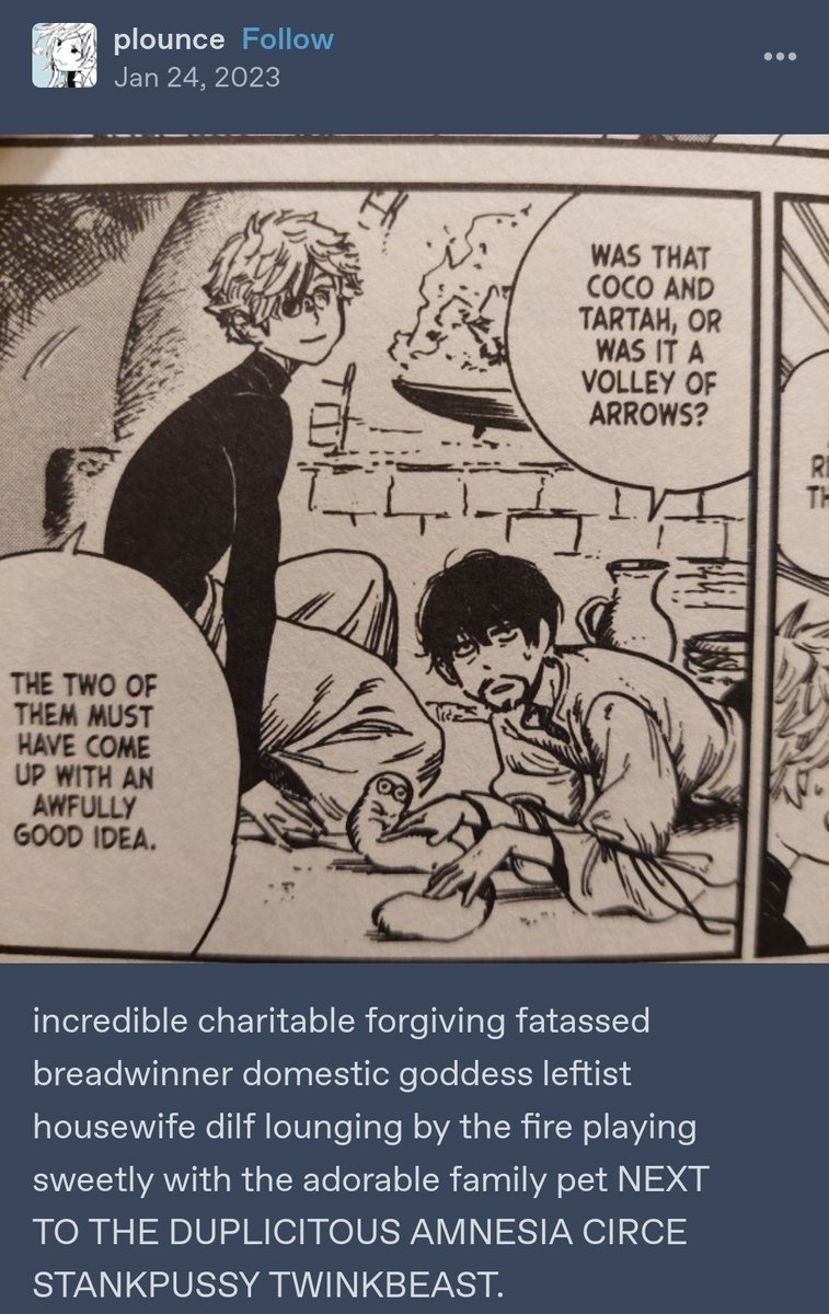 not twitter but i think about this literally every time i see qifrey 