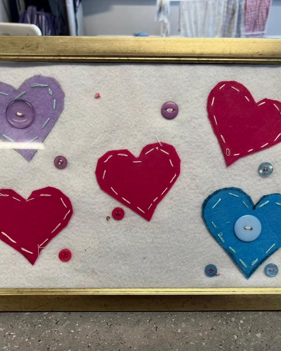 NewportCollege's tweet photo. 2nd years today completed their CBA 1 creative textiles. They created individual felt wall hangings using different stitches such as running stitch, blanket switch and then did embellishment to add effect. #etbethos #etbcorevalues #etbexcellenceineducation @tipperaryetb https://t.co/8eaf4hBzsJ