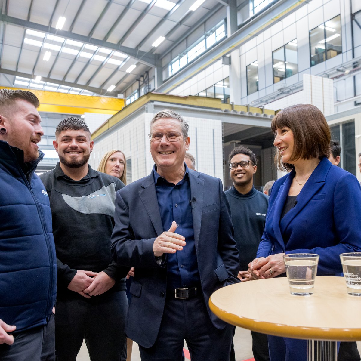 Labour's Green Prosperity Plan will deliver good jobs, lower bills and energy security. And it will be fiscally responsible. Tory recklessness meant our plans had to change, but our ambition for Britain has not. Good to be in Coventry with Rachel to set this out.