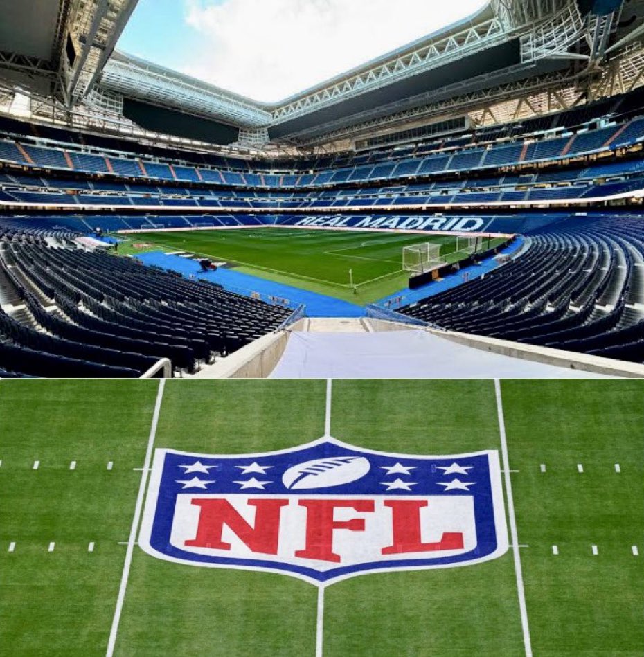 theMadridZone's tweet image. 🚨 Official NFL Statement: 

“The first-ever regular season NFL game in Spain will be played at the iconic Santiago Bernabéu Stadium in 2025, home of Real Madrid.”