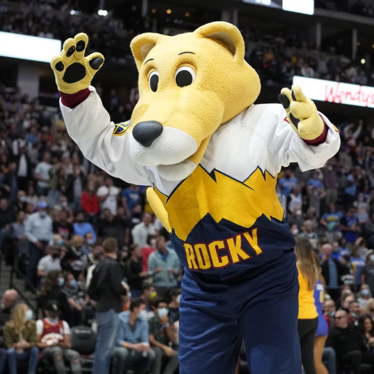 italwartz's tweet photo. @stephenasmith Rise and grind! Happy Friday Mr. Stephen A. Got a real hard hitter here. Last mascot standing cage match. Every mascot for himself. Who’s the last mascot standing? https://t.co/wdvVbSYb1A