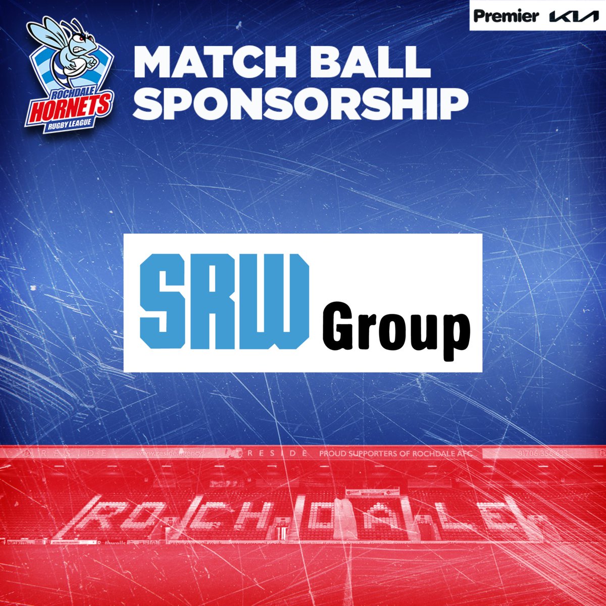 RochdaleHornets's tweet image. 𝐌𝐀𝐓𝐂𝐇𝐃𝐀𝐘 𝐒𝐏𝐎𝐍𝐒𝐎𝐑𝐒

✅ Our Matchday Sponsorship’s are SOLD OUT for a second consecutive week for Sunday&apos;s @TheChallengeCup match against @HurricanesRLFC 🏉

🐝 Big thank you to Graffic Detail, @AAAPest &amp;amp; @SRWaiteElectric for your sponsorship🤝