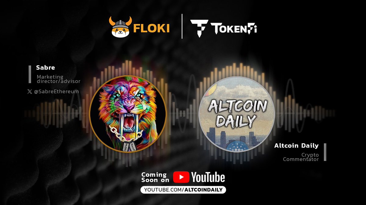 An audience with <a href="/AltcoinDailyio/">Altcoin Daily (backup account)</a> 

Let’s talk some #Floki, #TokenFi &amp; #Valhalla 

The decisions you make in #Crypto in the next 18 months can have a profound impact on your next 18 years⏳