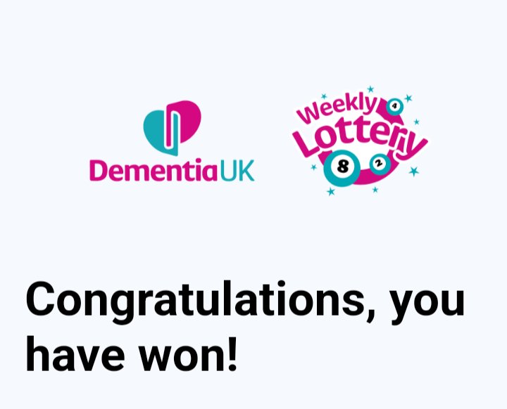 Who doesn't love a little win? 😘😘
Thanks @DementiaUK
#mademyday #proudtosupport