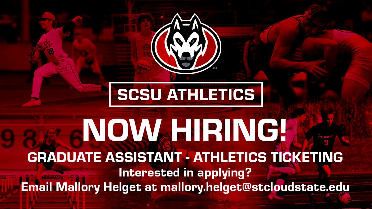 NOW HIRING! 

Interested in working in our ticketing office? Apply today!

#GoHuskies 🐾