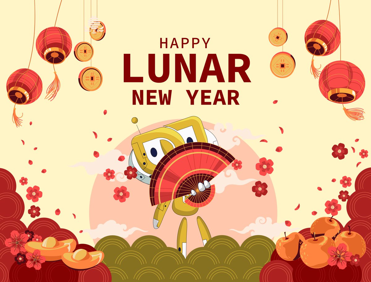 Wishing everyone a happy and prosperous #LunarNewYear ! May this year bring you good health, happiness, and success. We are delighted to share this special moment with all of our esteemed customers. Happy New #Lunar Year! #BRG $BRG #Bridge #BNBChain #NewYear #ChineseNewYear