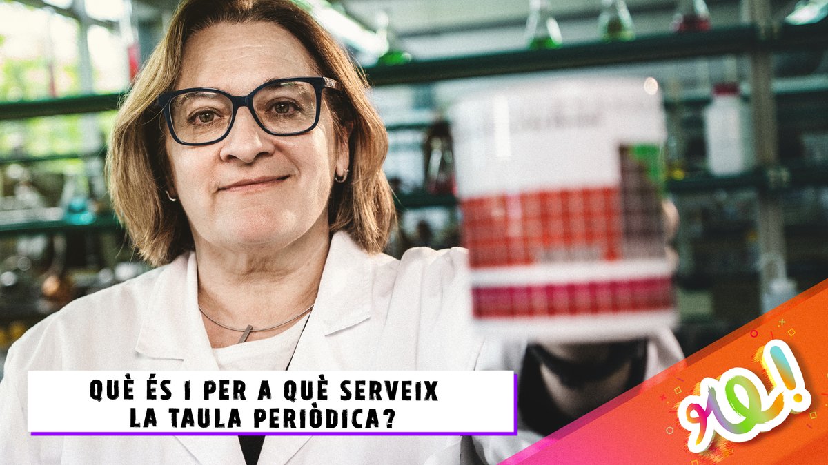 La taula periòdica ens dona informació sobre tots els ingredients de què es compon l'univers🤩inclosos nosaltres mateixos! Descobreix més coses sobre la taula periòdica en aquest vídeo!👇 ▶️youtu.be/Flj1waYjLQo?si… Gràcies a #URAIS per apadrinar aquest vídeo! També a @quimicaURV