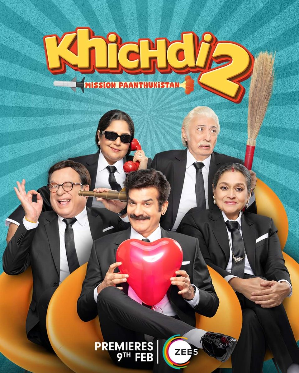 #Khichdi2OnZEE5

#Khichdi2 Streaming Now on #ZEE5

#SupriyaPathak #RajivMehta #AnangDesai #VandanaPathak #JamnadasMajethia #AatishKapadia #KirtiKulhari #FarahKhan #AnantVidhaat #PareshGanatra #KikuSharda #PratikGandhi