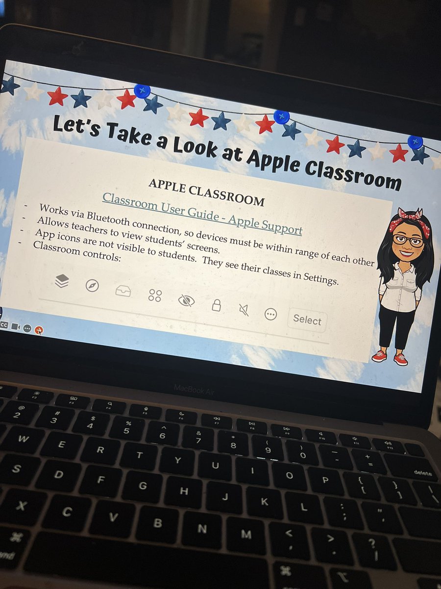 JulieMeranda's tweet photo. Thank you Ms. Shannon for teaching this session with me! You tha bomb!!!! 🥰 @CrosbyISD @CharlesRDrewES #jamf #appleclassroom #cougarcon2.0 https://t.co/kE8egihQur