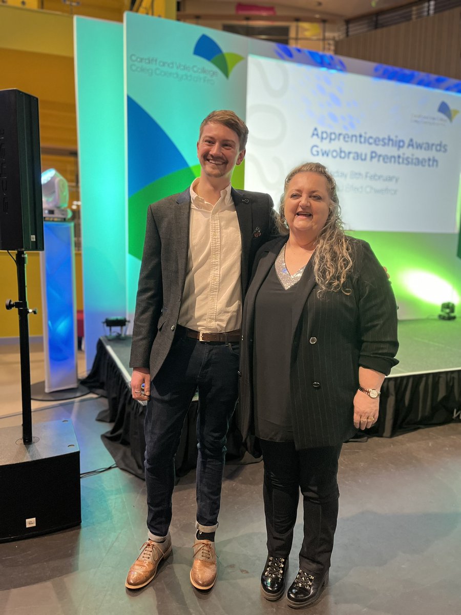 sgilcymrucyf's tweet photo. ✨Cardiff and Vale College Apprenticeship Awards 2024✨

Two of our previous apprentices won awards last night, as well as one of the Sgil Cymru team!

Congratulations to Nadine Roberts, Morgan Parry and
Will Hougham!

Read more here:

🌐➡️ https://t.co/lTSVbJ17lC https://t.co/CWionUqsnW