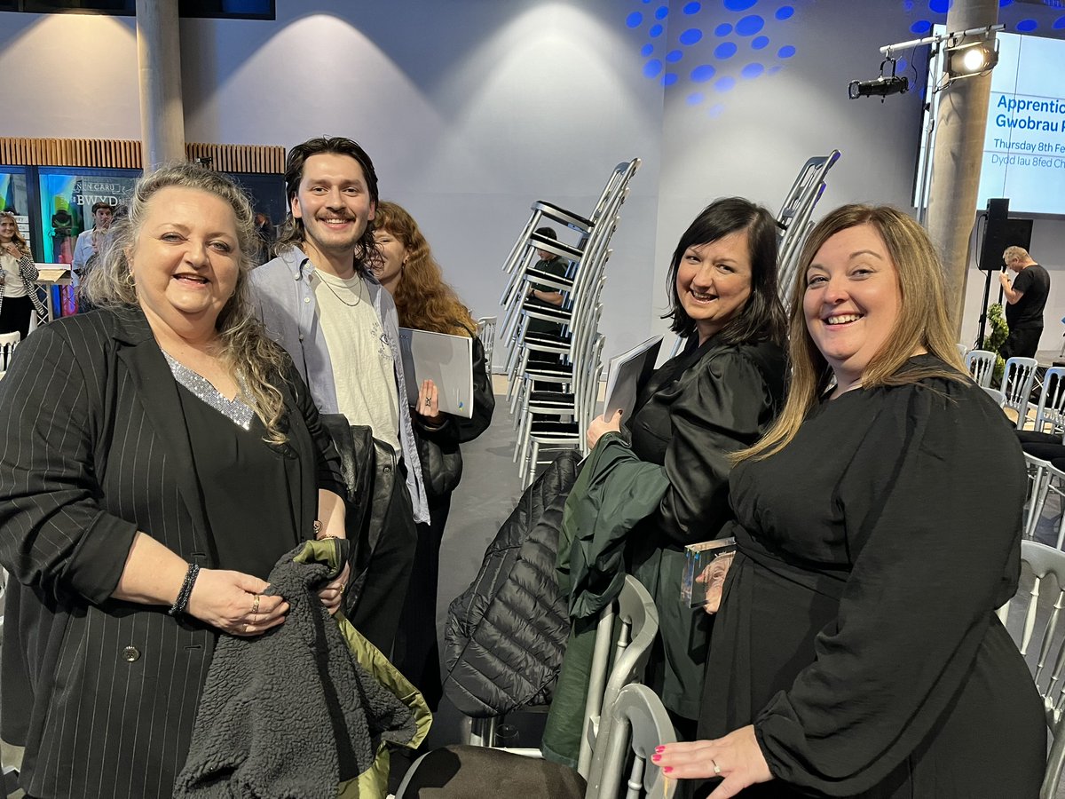 sgilcymrucyf's tweet photo. ✨Cardiff and Vale College Apprenticeship Awards 2024✨

Two of our previous apprentices won awards last night, as well as one of the Sgil Cymru team!

Congratulations to Nadine Roberts, Morgan Parry and
Will Hougham!

Read more here:

🌐➡️ https://t.co/lTSVbJ17lC https://t.co/CWionUqsnW