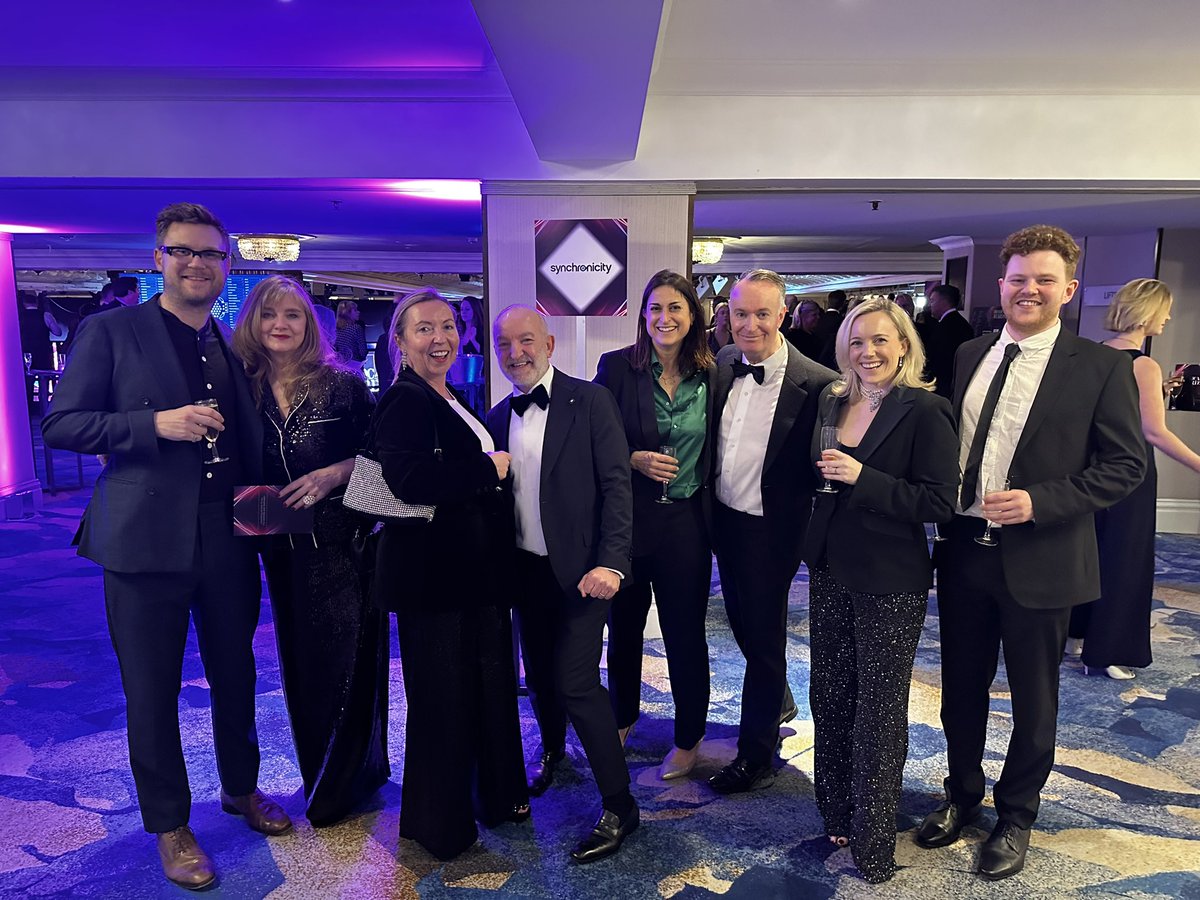 gibbzer's tweet photo. Celebrating Mayflies at the Broadcast Awards. Thanks for a great night @BroadcastAwards #synchronicityfilms https://t.co/eu4kDum9Xl