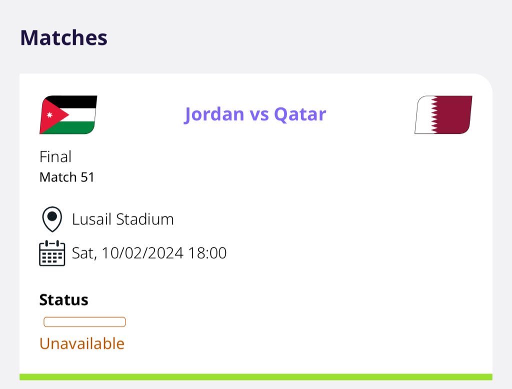 OfficialNonly's tweet photo. @Qatar2023 اتبهدلو العالم !!! حجوزات فنادق عم تلتغي وبتروح للسعر الاعلى و تذاكر مختفييييه ولا اي شخص حصل تذكره وحده !!!!! الموقع فاشل انتظار ٢٤ ساعه ولا يوجد تذاكر 😡😡😡😡😡😡😡 https://t.co/wmZ5OxF5qS