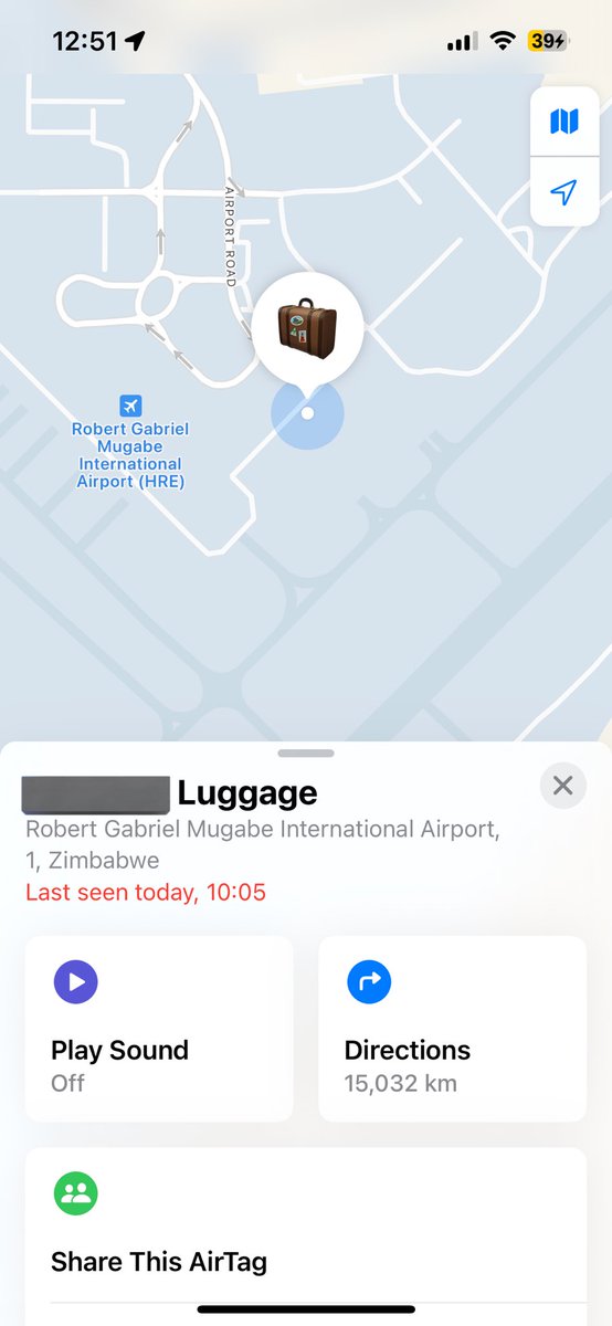 ndinifadzi's tweet photo. I got my bag today, 6 days after I left Hre on @KenyaAirways @KQSupport My bag is damaged beyond repair, items are missing including my AirTag which is still at Hre airport. @KenyaAirways calls itself ‘pride of Africa’ but after this experience, they should be ashamed. 1/ https://t.co/KmLGk7Uhzr
