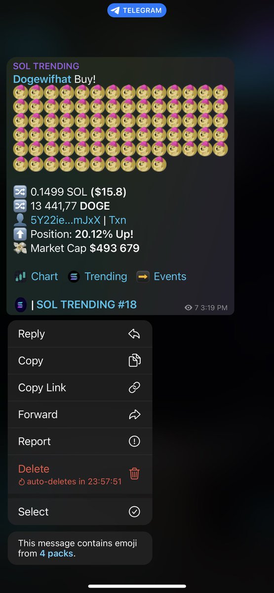 Alpham3o's tweet photo. I’m invested in $shibwifhat $bonkwifhat $dogewifhat this reeks of a new meta emerging https://t.co/cRst1V3TrY