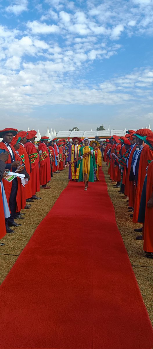 As Chancellor of <a href="/GuluVarsity/">Gulu University</a>, I today presided over the 19th Graduation Ceremony at the campus in Gulu City. I congratulated the university for the contribution it is making in producing graduates who are positively transforming communities since it was founded 21 years ago. 1/5