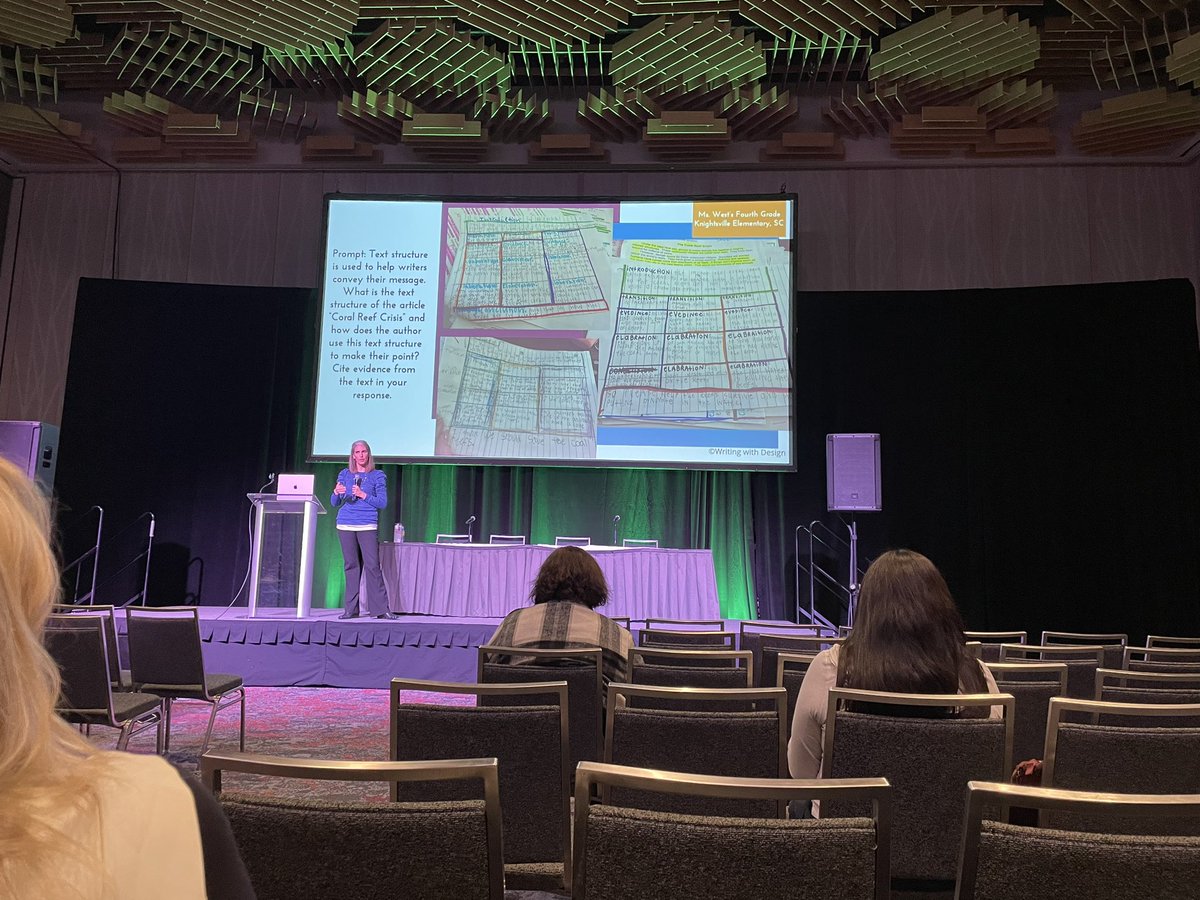 Look at @WritinwDesign shouting out more amazing <a href="/KnightsvilleES/">Knightsville Elementary School</a> students at <a href="/ESEA_network/">ESEA Network</a> Conference!! <a href="/TeamDDTwo/">Dorchester School District Two</a>