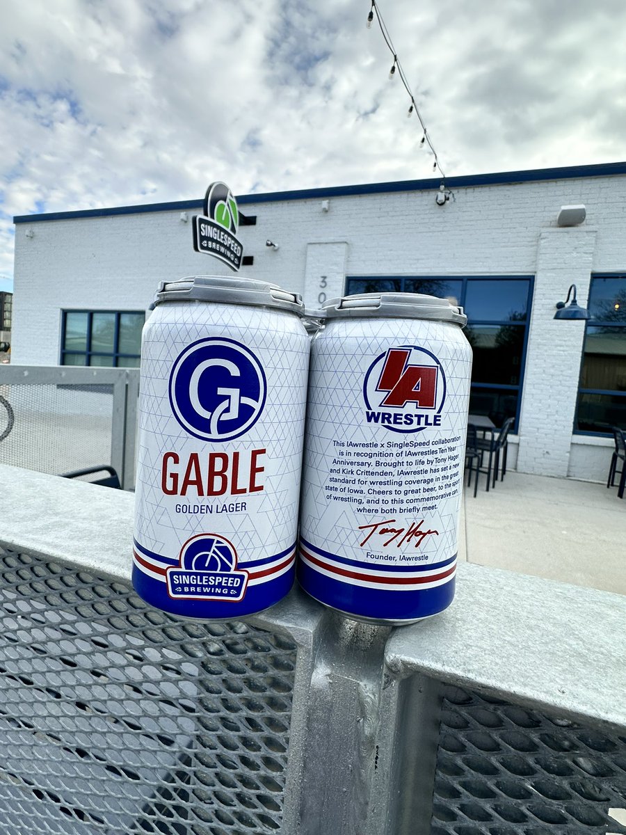 Finally got my hands on the IAwrestle x Singlespeed beers. 

Give it a try next week.