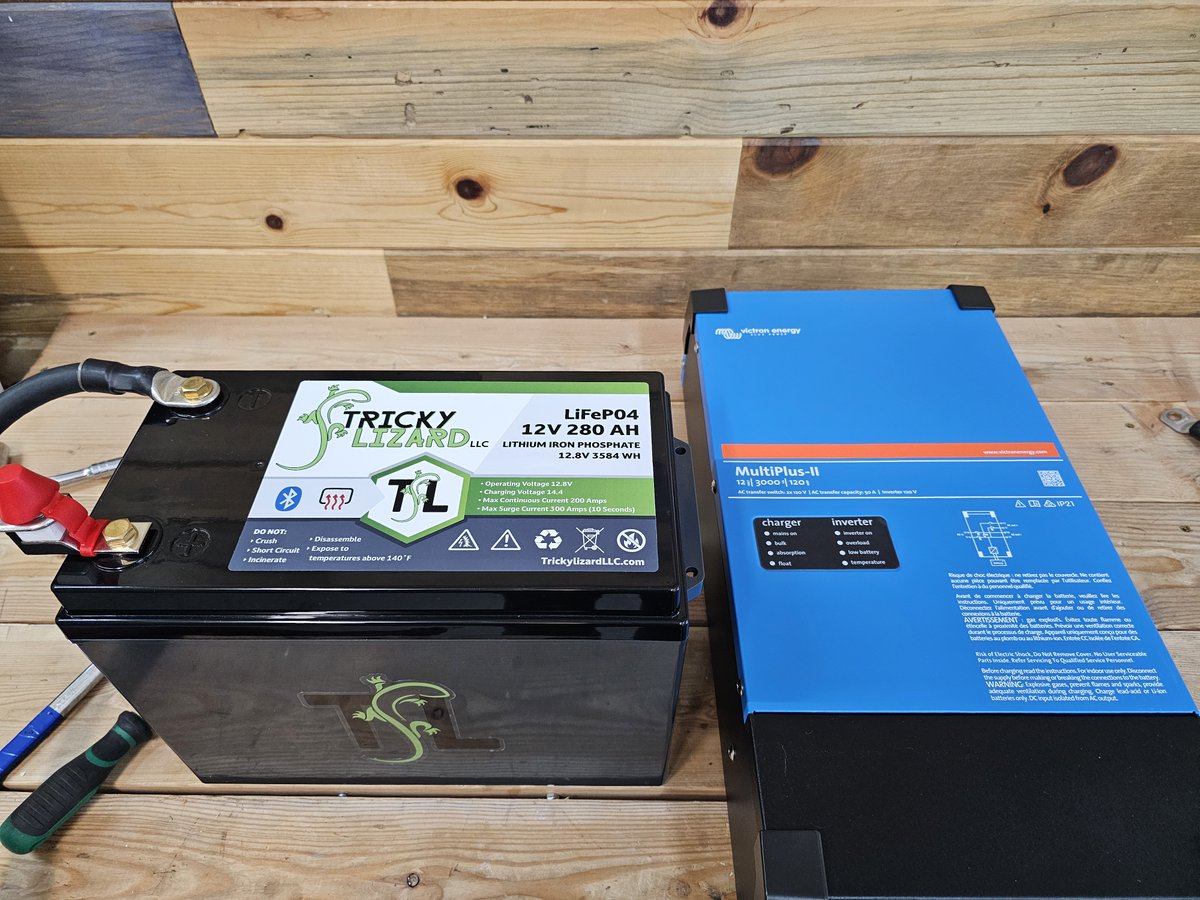 Tricky_Lizard's tweet image. 12.8V 280 AH (3.5KWH) Lithium Battery with Internal Heating, now on sale for just $1399! With a 10-year warranty, you can be confident in your investment and enjoy reliable power wherever you go. Vaid through 2-23-2024
#OffGrid #SolarEnergy #PowerStorage #victronenergy
