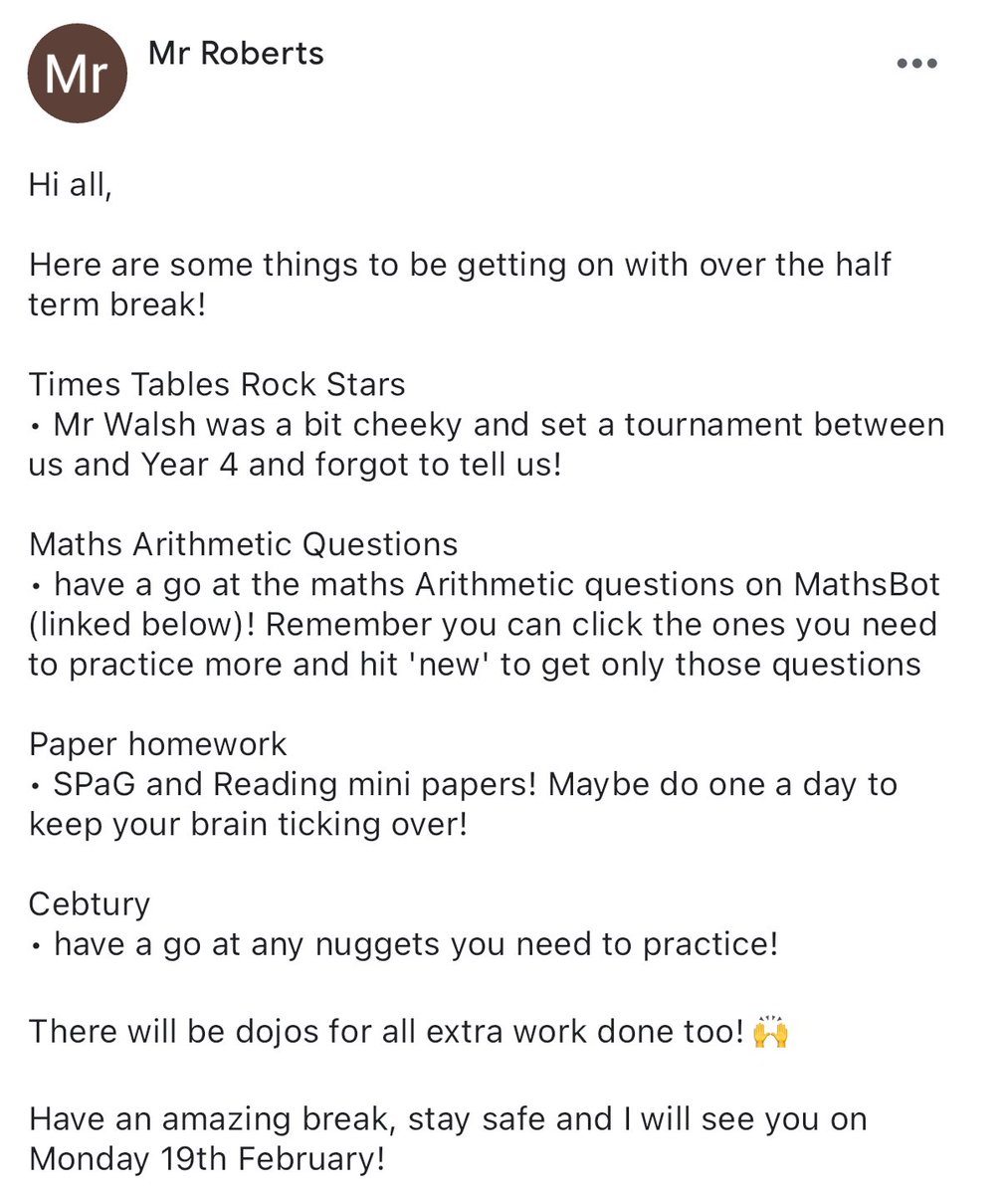 Mr Roberts - Year 6 🖍 tweet media