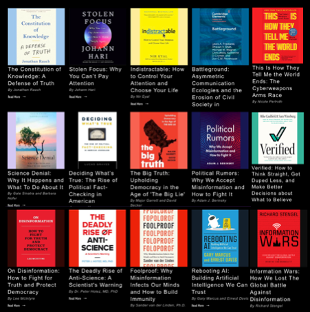 Looking for a voice of reason, a bastion of civility, other cool stuff to read this weekend? Stop in at The Integrity Project reading rooms - Books, White Papers, Latest News. Library card not required. Enjoy. tipaz.org/books-1